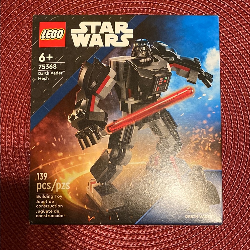 NIB LEGO Star Wars Darth Vader Mech Building Toy 139 PCs